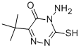  4-Amino-6-(tert-butyl)-3-mercapto- 1,2,4-triazin-5(4H)-one