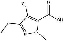 4-Chloro-3-ethyl-1-methyl-1H-pyrazole-5-carboxylic acid