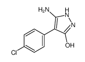5-氨基-4-（4-氯苯基）-1H-吡唑-3-醇