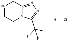  3-(Trifluoromethyl)-5,6,7,8-tetrahydro-[1,2,4]triazolo[4,3-a]pyrazine hydrochloride
