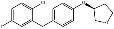 (3S)-3-[4-[(2-Chloro-5- iodophenyl)methyl]phenoxy]tetrahydro  -furan
