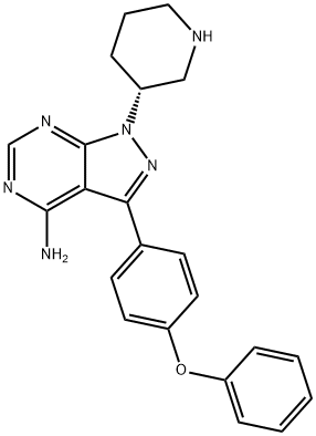 (R)-3-(4-Phenoxyphenyl)-1 - （piperidin-3-yl） pyrazolo   [3 , 4 - D]pyrimidin-4-ylamine