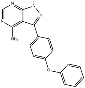 4- Amino-3- ( 4- phenoxyphenyl)- 1H - pyrazolo[3 , 4- d ] pyrimidine